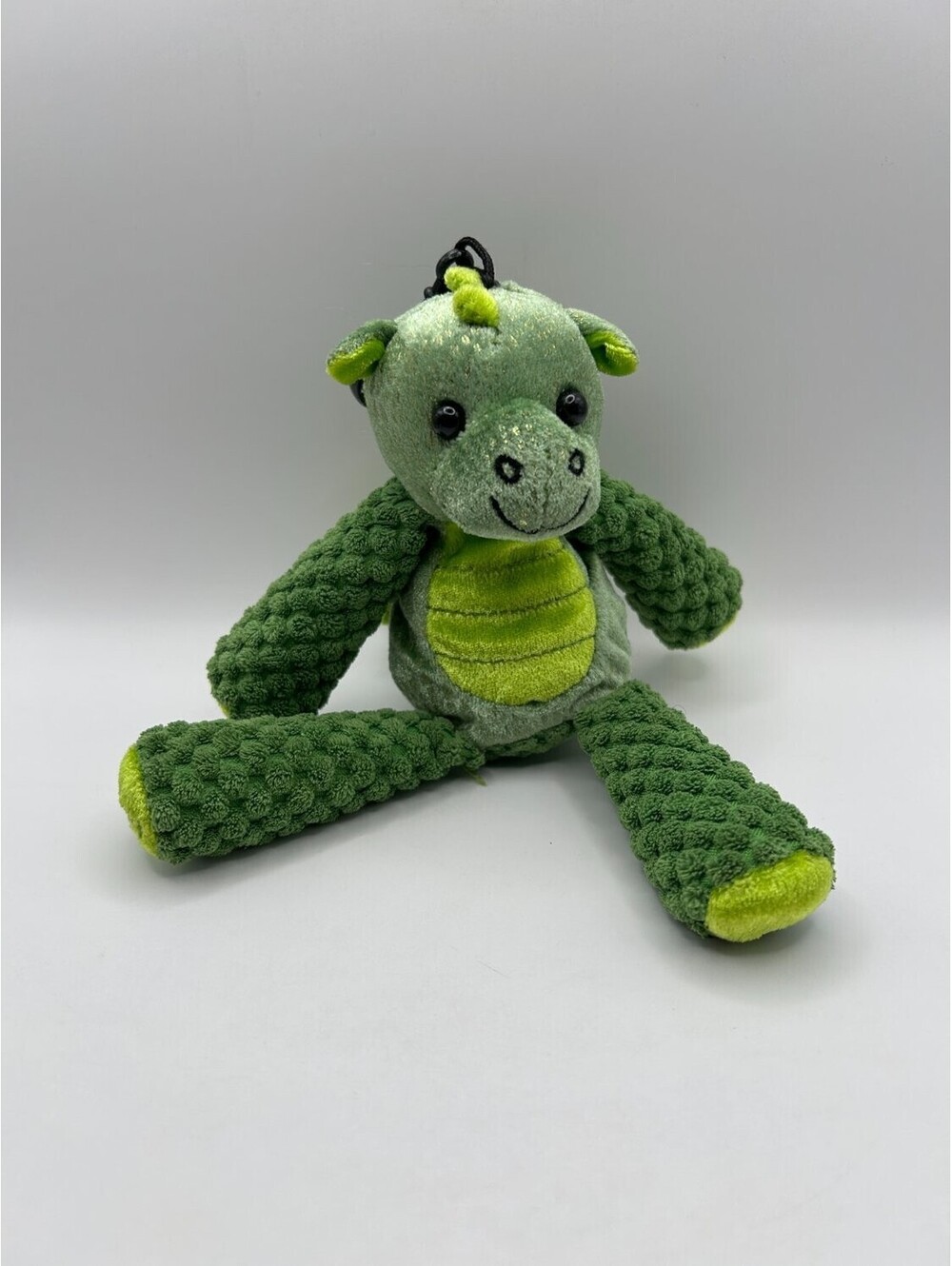 Scentsy Buddy Clip Plush Backpack Dragon S Green Clip-On Textured Limbs